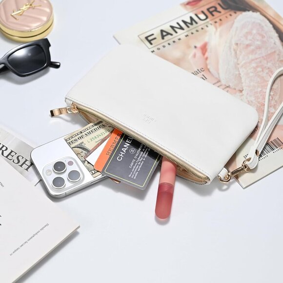 Wristlet Purse for Women, Evening Clutch Purse with strap for Party and Prom, Be - Picture 6 of 6